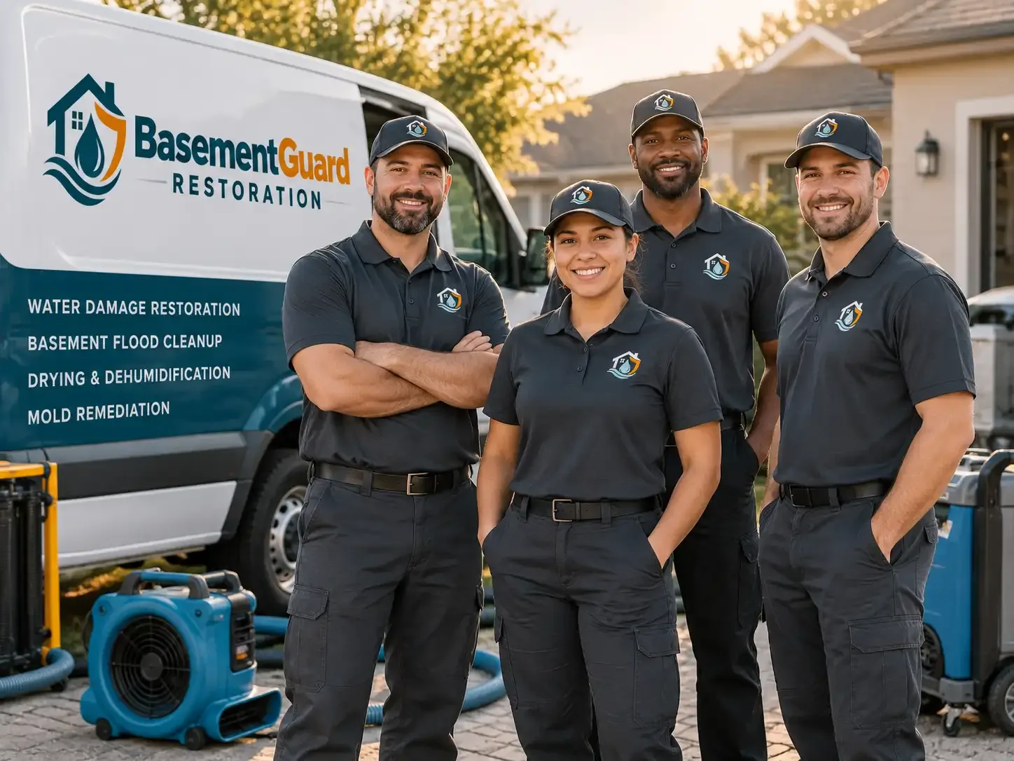 Basement Water Damage Restoration company in Gulf, NC